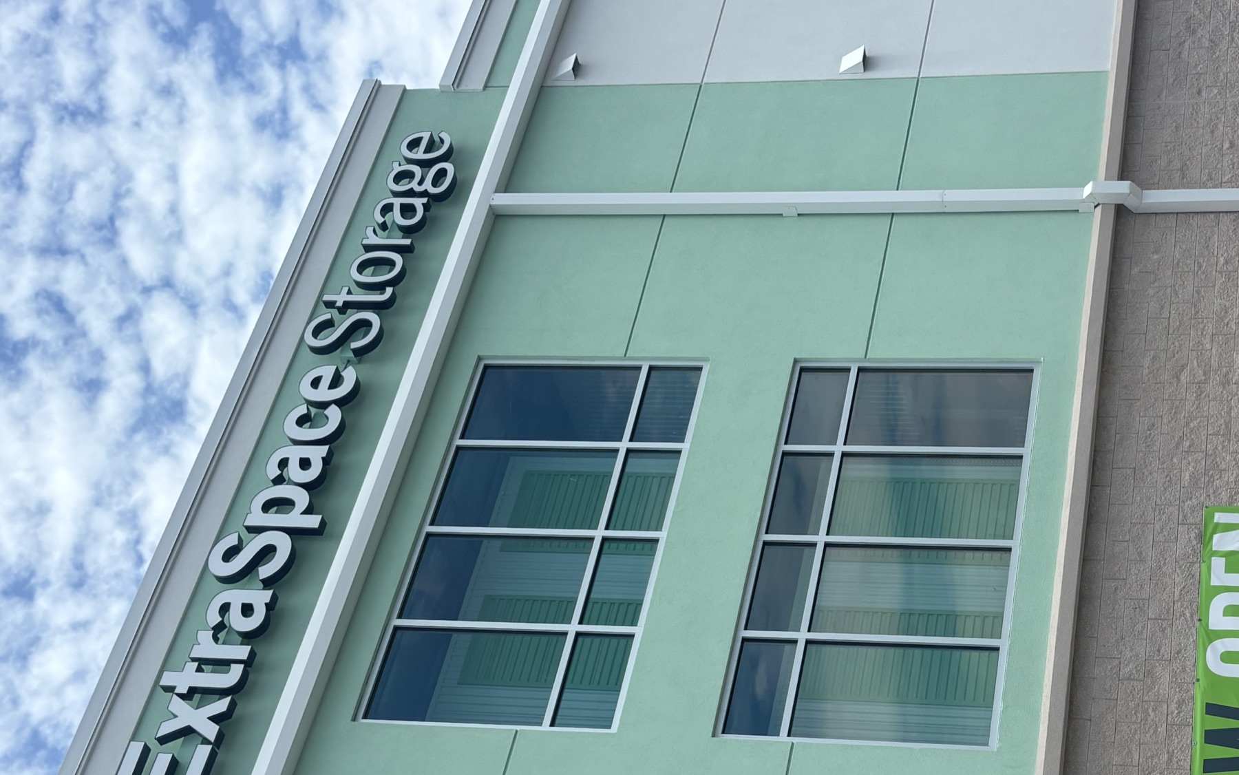 Extra Space Storage Apollo Beach, the completed RBS facility on US 41, at opening in 2026